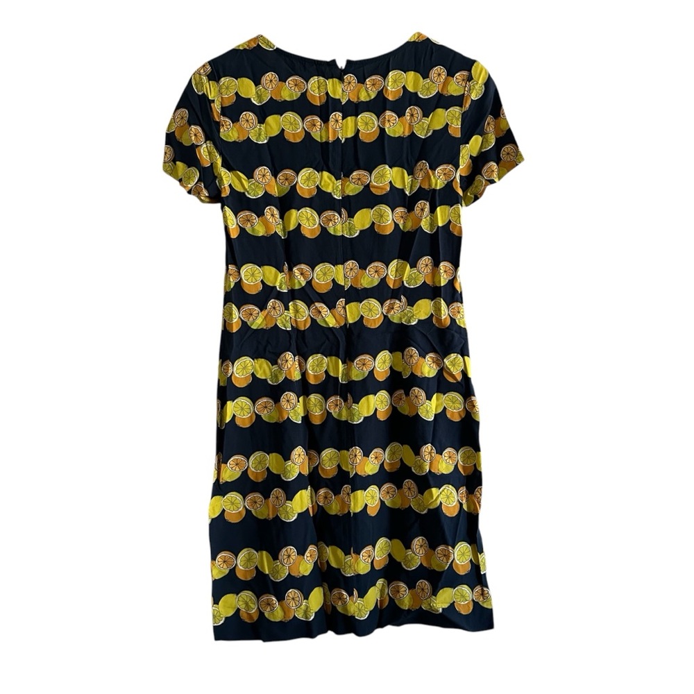 Banana Republic Citrus Lemon Print Shirt Dress - Picture 3 of 6